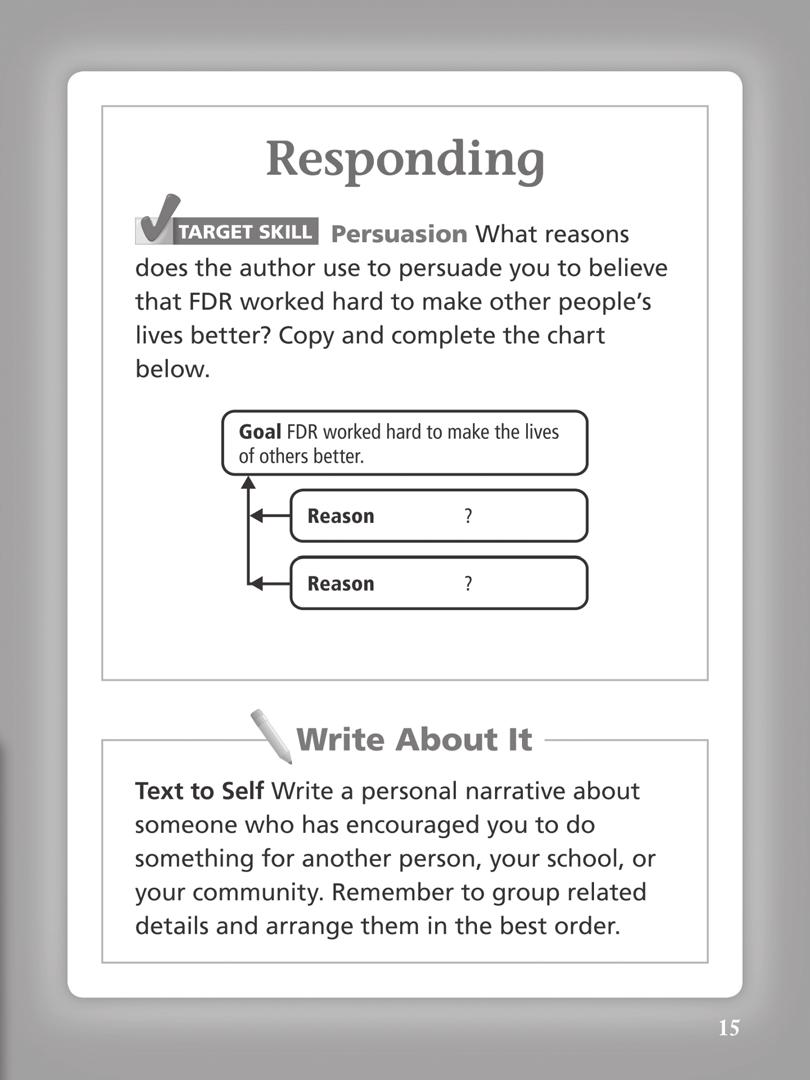 English Language Development Reading Support Give English learners a preview of the text by holding a brief small-group discussion with them before reading the text with the entire group.