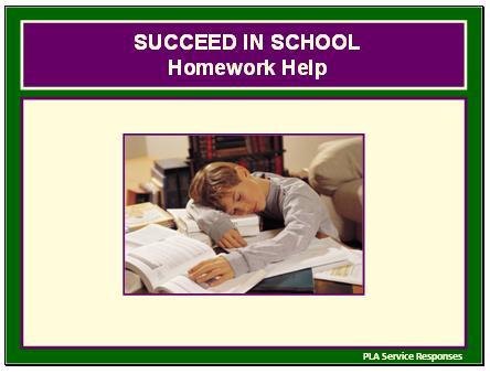 Slide 52 Services to help students succeed in their studies. Can be k 12 or beyond.