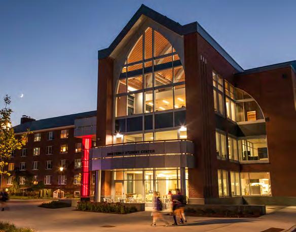 In 2013, the College completed construction of the $30 million Dion Family Student Center and Quad Commons Residence Hall.