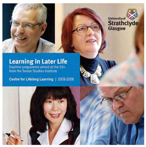Learning in Later Life Around 3,000 students per year 4,000 student registrations 250+ classes Students aged