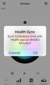 The health app will display the
