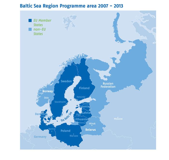 Eligible programme area EU Member States: Denmark, Estonia, Finland, Latvia, Lithuania, Poland, Sweden