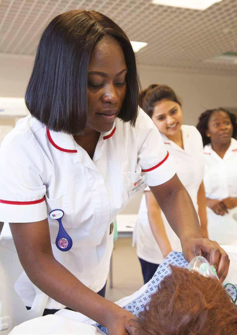 Middlesex University Transforming potential into success Nursing
