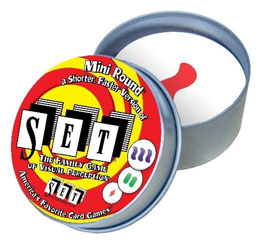 SET Mini Round Skill Connections for Teachers SET is a game primarily played for fun and entertainment.