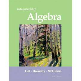 Instructional Materials Textbook: Intermediate Algebra by Margaret L. Lial, John Hornsby, & Terry McGinnis; 11 th Ed.