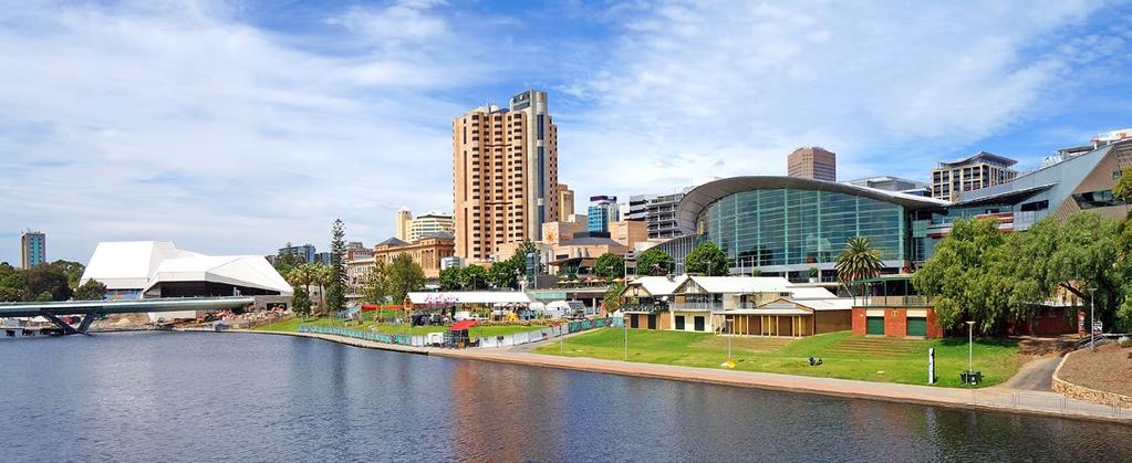 ADELAIDE, SOUTH AUSTRALIA Adelaide, the capital city of South Australia, is a modern, cosmopolitan and safe city of approximately one million people.