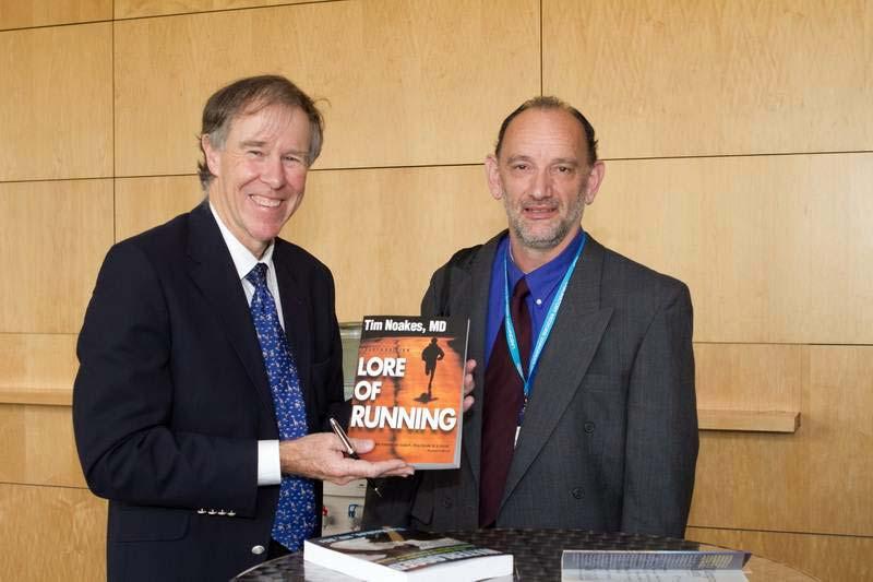 Noakes was the plenary speaker at the Lab Medicine Congress