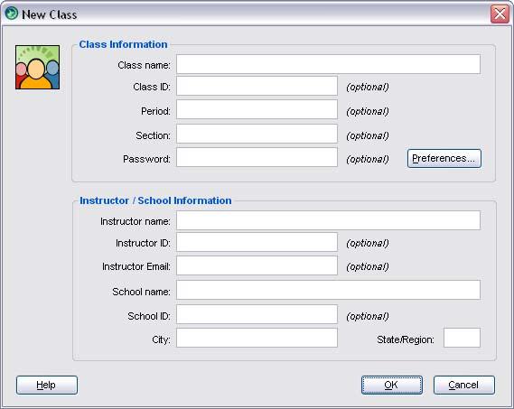 WORKING WITH CLASSES AND ASSIGNMENTS The ExamView Test Manager provides the features you need to track results for paper and online tests. To begin, you must create a new class.