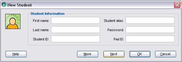 Enter Student Names and IDs Manually After you create a new class, the next step is to enter your students. At a minimum, you must enter each student s name and assign an ID.