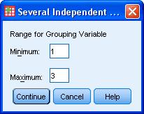 your variables. In this case, this means transfering the Drug Treatment Group variable into this box.