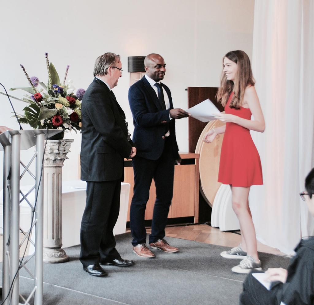 Our Graduation Ceremony at nearby Bloomsbury House