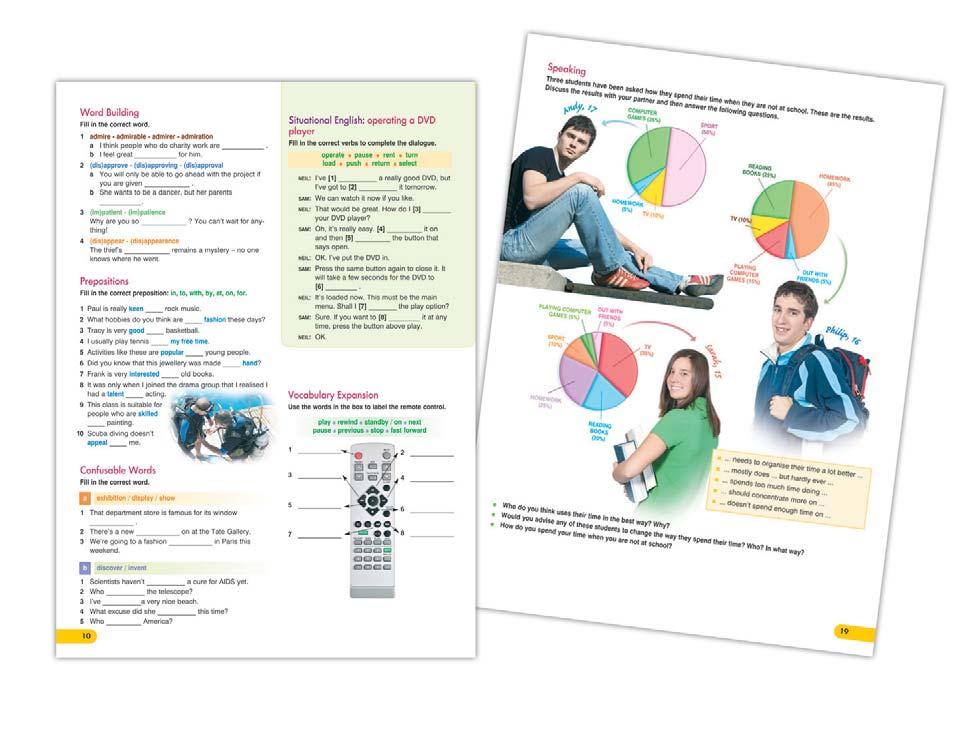 CEFR: A1 to B1+ On Course 1-4 Components for the student: Coursebook Workbook Grammar & Companion 2 Test Booklets (one for the Coursebook and one for the Grammar & Companion) Interactive e-book