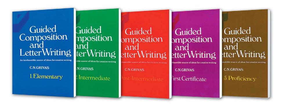 CEFR: A1 to C2 Guided Composition and Letter Writing 1, 2, 3, 4, 5 Guided Composition and Letter Writing is a series of five practical books taking students from the second or third year of English