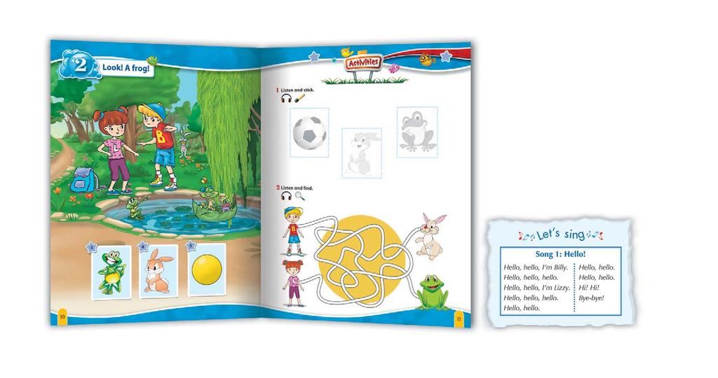 CEFR: leading to A1 HAPPY KIDS Pre-Junior Lovable characters Regular Skills Practice Fun Stickers!