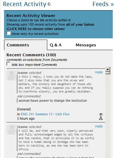 Salon experience can be optimized if you encourage students to participate in follow up discussions. There are many easy ways students can participate in follow up discussions.