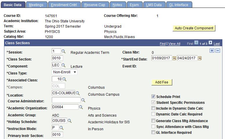 Create a Class Association Section 4 Overview This section introduces the steps for creating class associations for classes with multiple components (i.e. students needing to enroll into a Lecture, Lab, and Recitation for one class or any combination of two or more components that are not the same.
