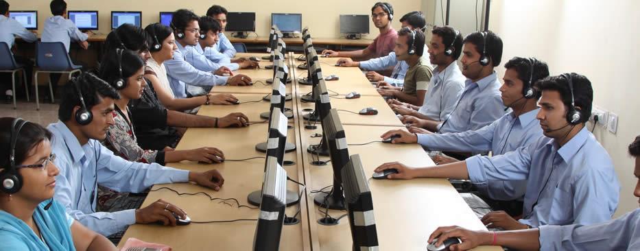 24. Interactive English Lab The multifarious aspect of the Communicative English provides a range of language services for the Management students of GITA to make their mark
