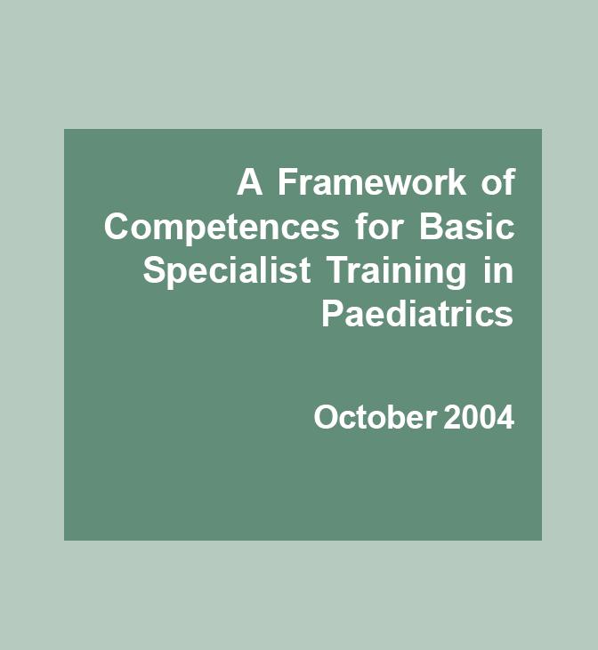 N.B. Use RCPCH Competency documents