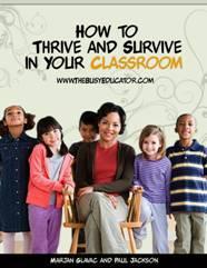 _ Author s Note I truly hope you enjoyed the Classroom Management Mini-Course and have put the strategies to good use. Remember, information is just information unless you do something with it.