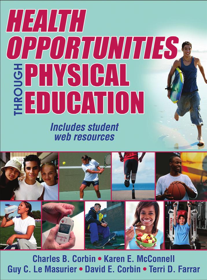 Unique text combines physical and health education into one comprehensive course NEW!