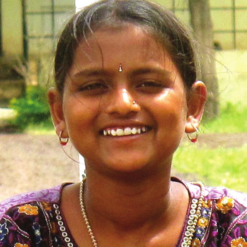 Deepa Basappa Rathore is 14 years old ad a class VIII studet at the Govermet High School i Teggi village, Bagalkot district. She has three sisters ad oe brother.