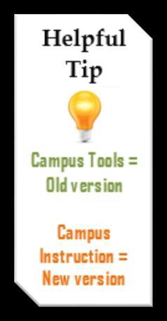 Using the APS Infinite Campus Teacher Manual, Continued Student Information Department Opening Campus Instruction After signing into Infinite Campus, the screen should default to the Campus