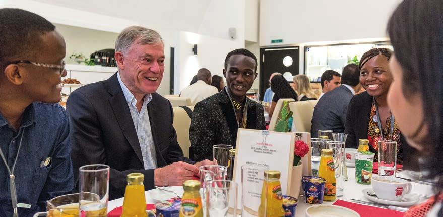 Focus Africa the Horst Köhler Fellowship Programme Horst Köhler, Former Federal President of Germany Africa is so much more than the stereotypes Taking part in a Lindau Nobel Laureate For all young