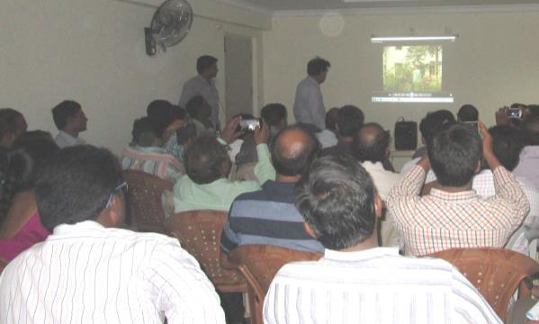 There were sessions on viewing of films on the AIL concept.