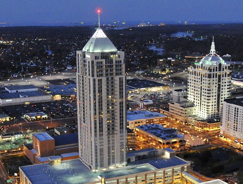 The participants walked or ran up 37 stories of the W estin Hotel, Virginia Beach Town Center, which is the tallest building in Virginia.