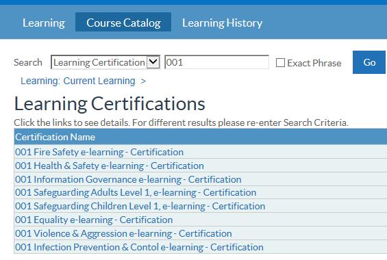 Statutory Training All NHS staff are required to achieve the 13 CSTF (Core Skills Training Framework) Learning Certification modules which can be completed via