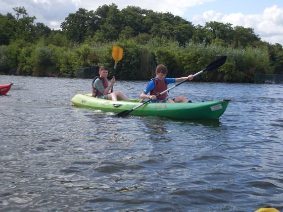 kayaking, stand-up paddle boarding and trail biking in the forest, with Rockley s team of