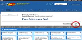 Reset the lesson plans to the original McGraw-Hill