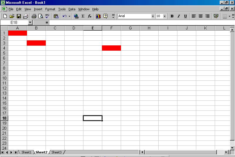 S 4.8 Creating Graphs on the Computer Use a program called Microsoft Excel Click on Start Click on Programs Click on Microsoft Excel wait for the program to open This is the screen you will see on