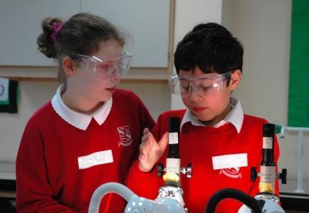 Science - A Journey Around the Solar System Room: Science Laboratory Pupils working in groups of 3 visit