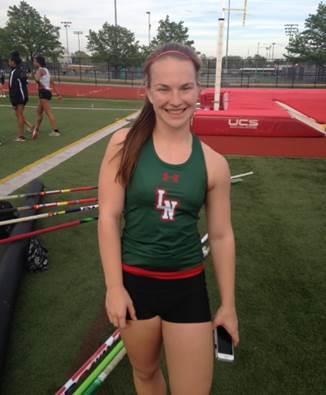 Girls Track & Field: The LN girls track team lost a close dual meet to HSE, 57-53.