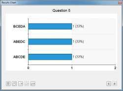 For example, 3 students provide the following answers to a ranking question ABCDE, ABEDC, BCEDA.