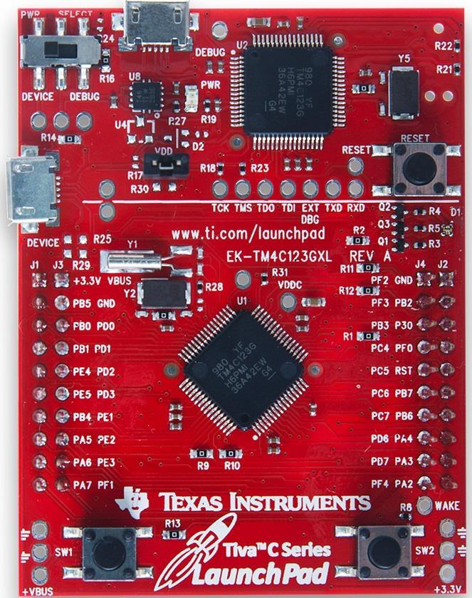 ECE 251 Lab We will use the Texas Instruments Tiva C Series TM4C123G