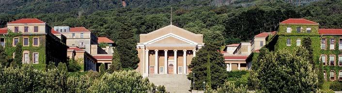 Dedicated to teaching UNIVERSITY OF CAPE TOWN UCT has a vibrant, cosmopolitan community.