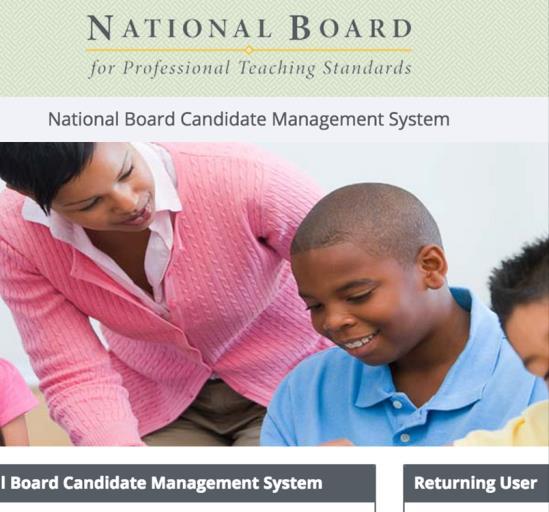 National Board Registration: A Multi-Step Process 1.