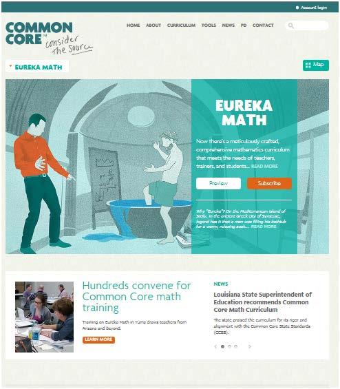 1 Eureka Math www.commoncore.org To access Eureka Math: 1. Go to www.commoncore.org. 2. In the upper right-hand corner, click on Account Log-In. 3. Enter your username and password. Click on submit.