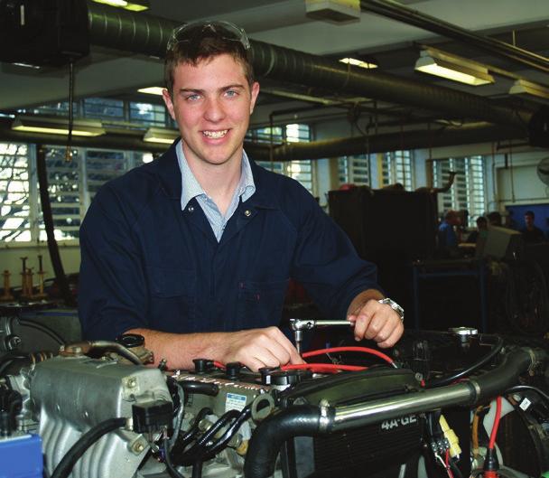 Automotive Mechanical This course is for students seeking the knowledge and skills to gain employment as service mechanic trainees or as motor mechanic apprentices in the automotive service and