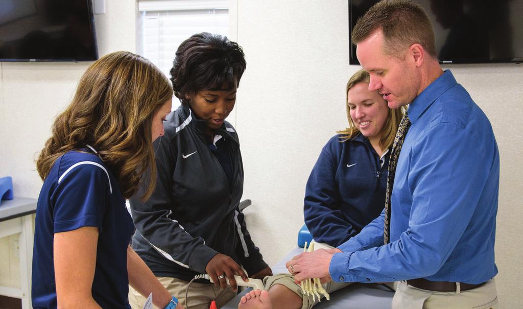 Master of Athletic Training (M AT)* PROFESSIONAL DEGREE PROGRAM ACCREDITATION *Charleston Southern University is currently phasing out the existing Bachelor of Science in Athletic Training degree