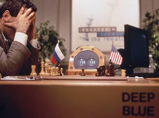 Machine Brain convergence IBM's supercomputer Deep Blue (May 1997) beat chess master Garry