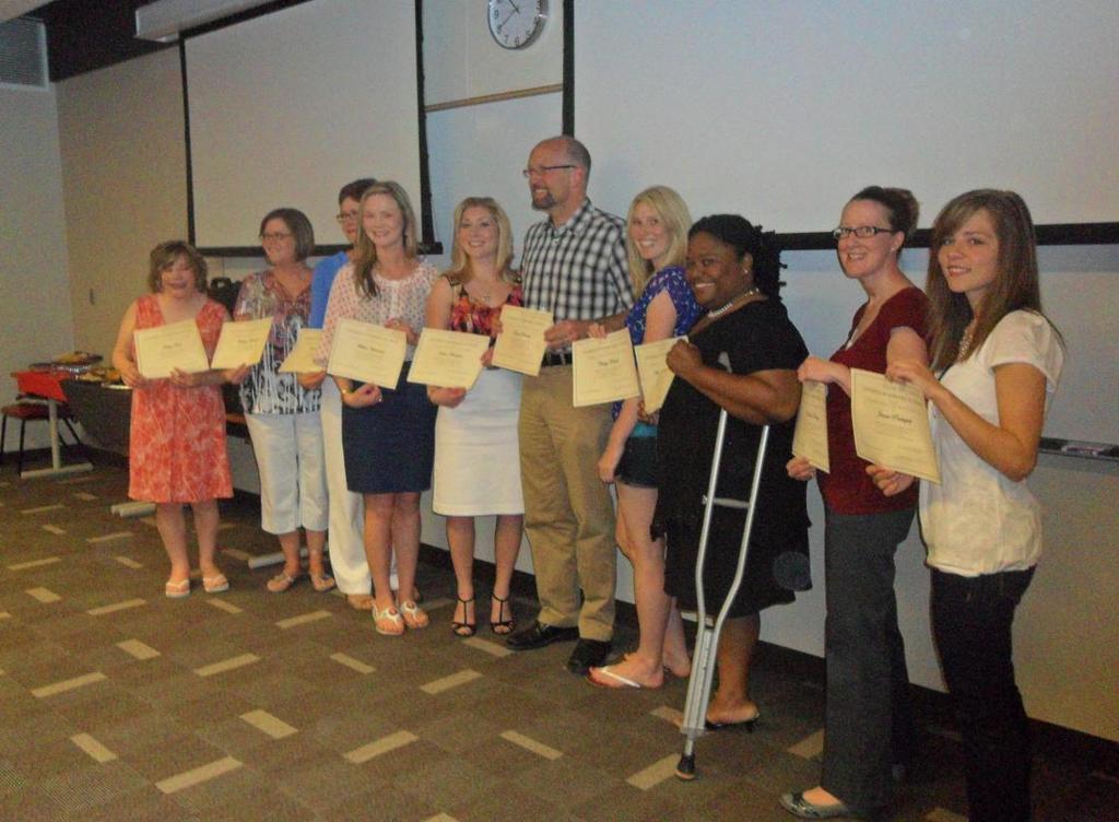 Education for the 21st Century May 2012 Gerontology Certificate/Honors Ceremony Congratulations!
