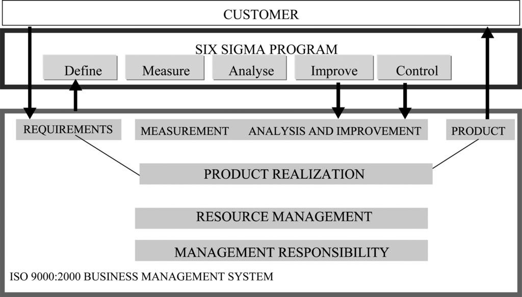 European Edition: A Relationship Between Six Sigma and ISO 9000:2000 721 Figure 3. Six Sigma filter.