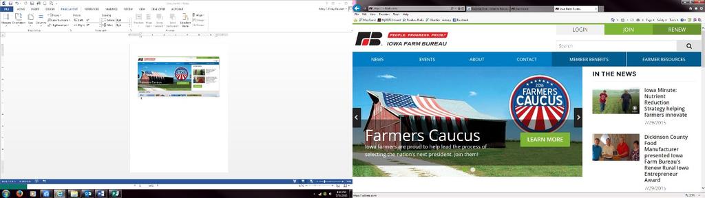 Navigate the Website www.iowafarmbureau.com Highlights for County Leaders LOGIN Search 1. Click the logo to return to the Home Page from anywhere on the site. 2.
