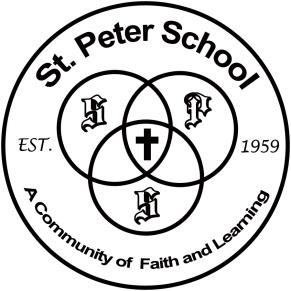 ST. PETER SCHOOL 120 Mayfair Road Warwick, Rhode Island 02888 (401) 781-9242 stpeterschoolri.