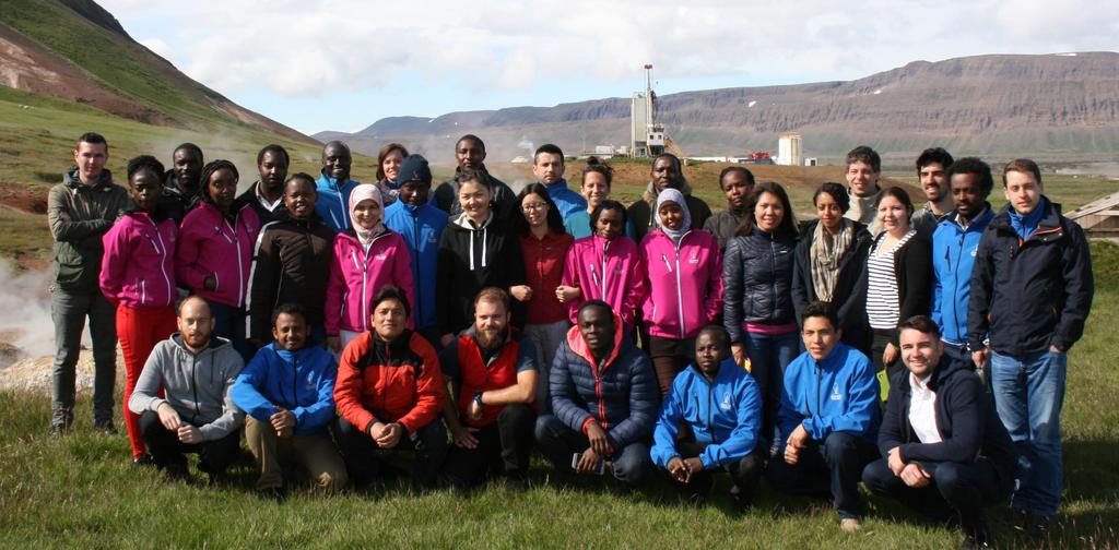 UNU FELLOWS IN ICELAND 2016 THE BIGGEST GROUP IN ICELAND