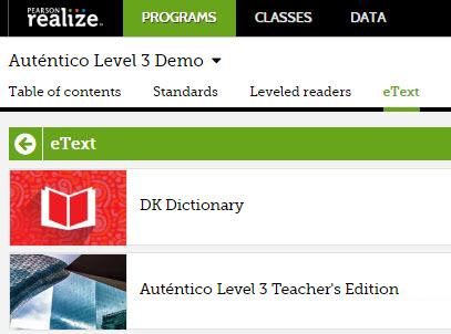 Resources are just a click away in the easy-to-access Teacher s Edition etext.