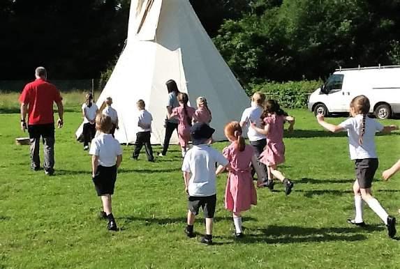 Off to our Tipi